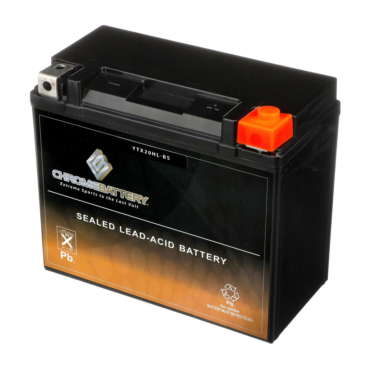 12 (20HL-BS Jet YTX20HL-BS CCA) Volt,18 for Battery Stx Battery Ski 310 Sts Kawasaki 2001 Ah, Chrome Jt900