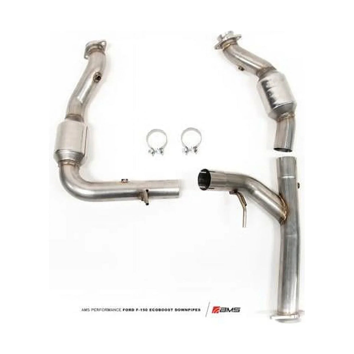 Ams Federal Epa Compliant Catted Downpipe For 2015 Plus Ford F-150 3.5L Ecoboost