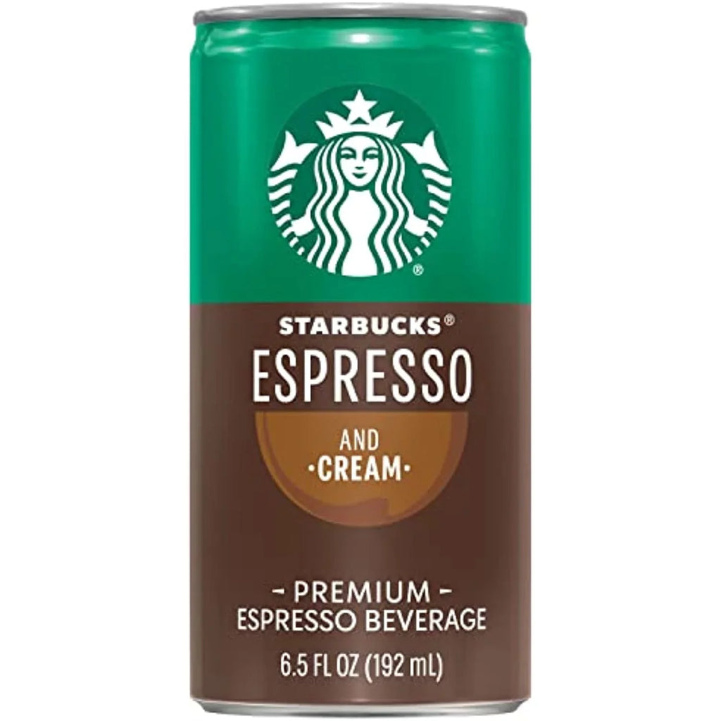 & (12 Cream, To Drink Cans Starbucks Vary) Espresso Ready Coffee, 6.5Oz (Packaging May Pack)