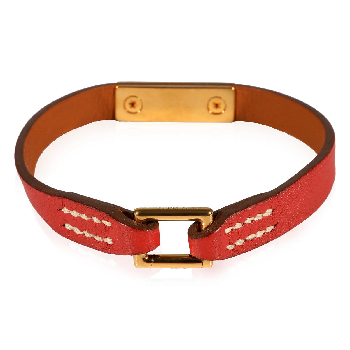 Bracelet Mini In Hermès Pre-Owned Calfskin Swift Rivale