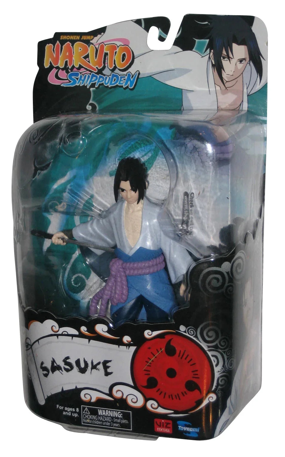Shippuden Toynami 3 Sasuke Series 6-Inch Naruto Action Figure