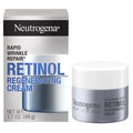 Rapid & Face With Retinol Oz Fight Daily Hyaluronic Face Wrinkle Acid Moisturizer, Lines, Anti-Aging Fine Cream Dark Neutrogena 1.7 Retinol & To Wrinkles, Repair Spots,