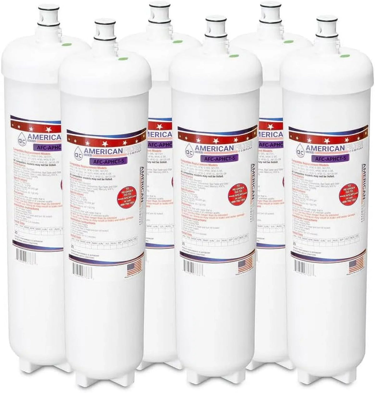 (R) Brand With Of HF95-S-SR Pack liquid 6 Filter # Cartridge AFC-APHCT-S, Compatible AFC Model Replacement