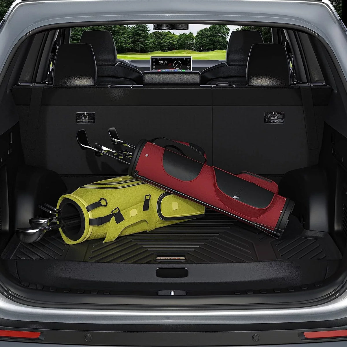 3D Mats Black Season TPE Floor for 2019-2023 Rear Rubber Liner Ledkingdomus All Trunk Cargo RAV4