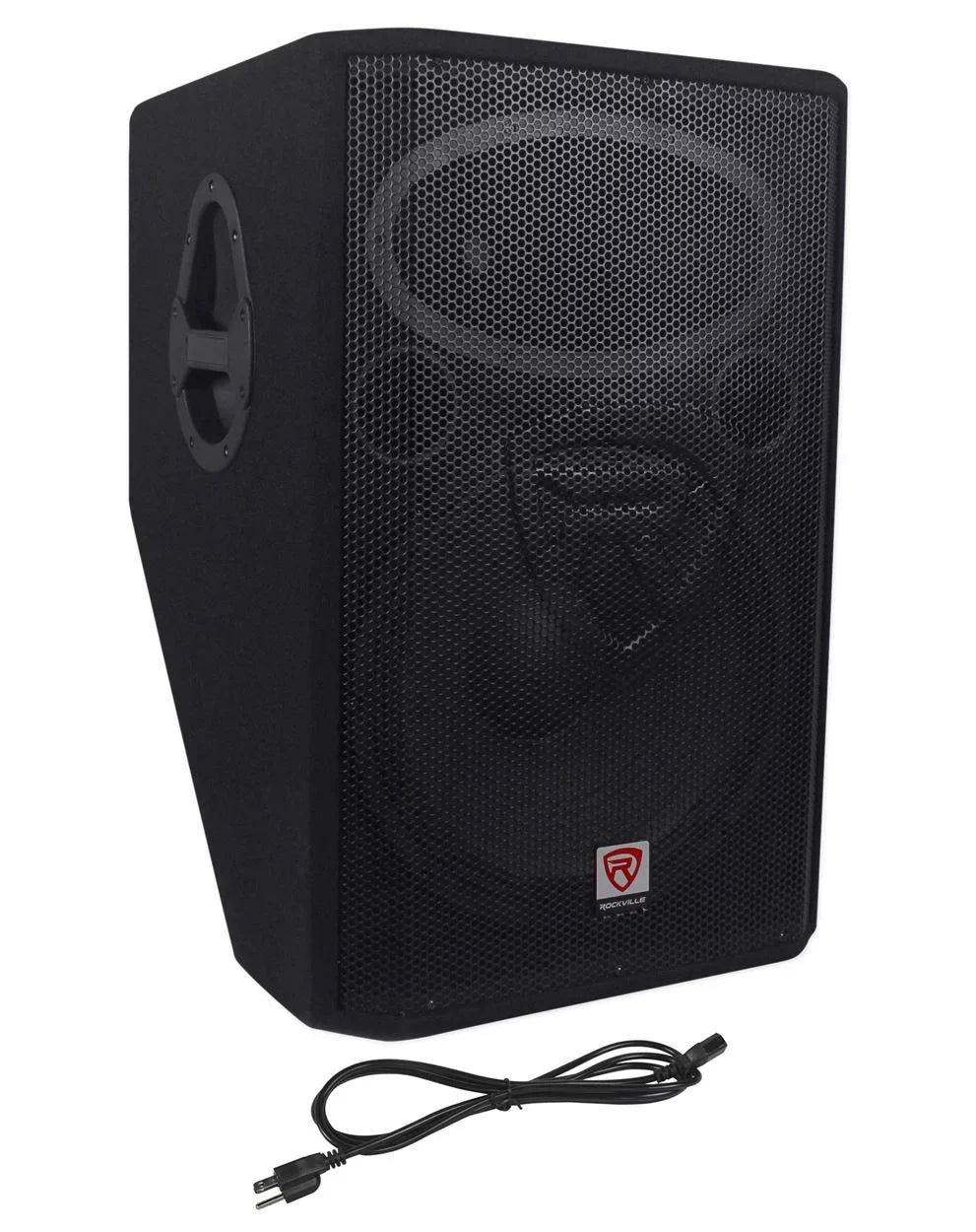 Speaker Floor 1400 15" Watt Active Stage 2-Way Rockville Powered Monitor RSM15A