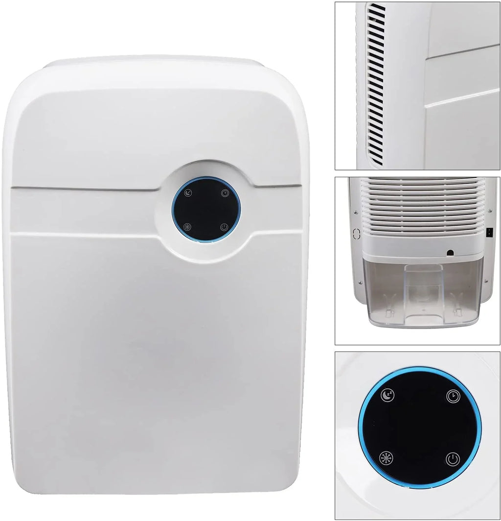 Drain Removal Silent Moisture Dehumidifier Absorber Humidity Miumaeov Hose 2.5L with