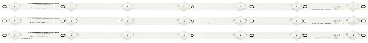 NEW 3030C (3) Strips 3X7 V405-G9 Innolux Backlight 40 Vizio D03 LED