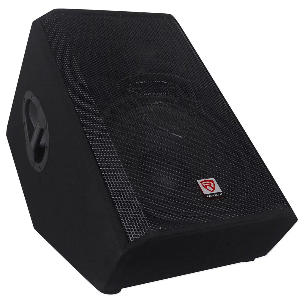 Speaker Floor 1400 15" Watt Active Stage 2-Way Rockville Powered Monitor RSM15A