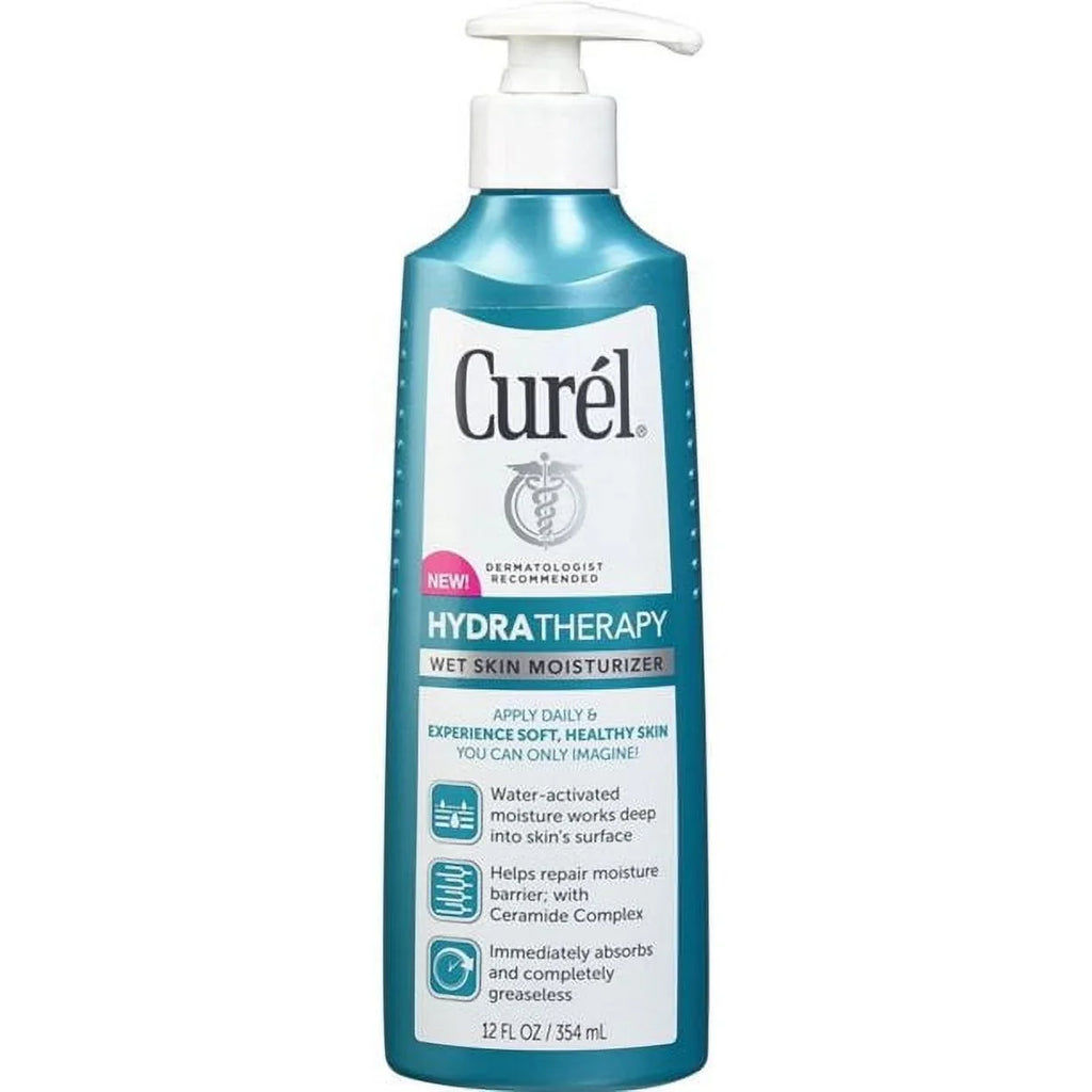 Hydra Therapy 4 Curel - 12 Pack oz Wet Moisturizer Skin