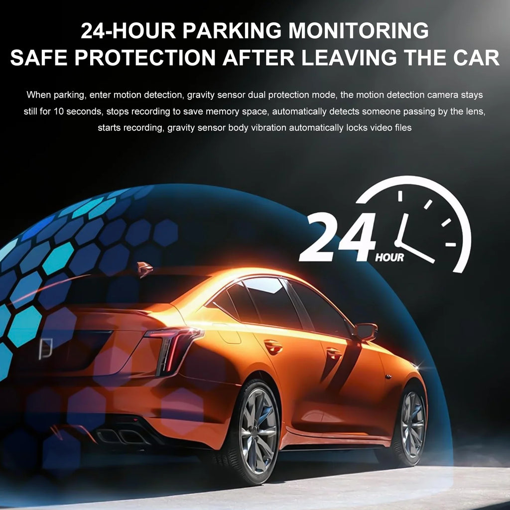 Touch Camera,G-Sensor, 10" Screen 5.5 and Backup Monitor, Wide Angle,with Dash Front FHD 1080P Cable View Mirror Parking Full Meters Cam,Kepeak 170° Rear