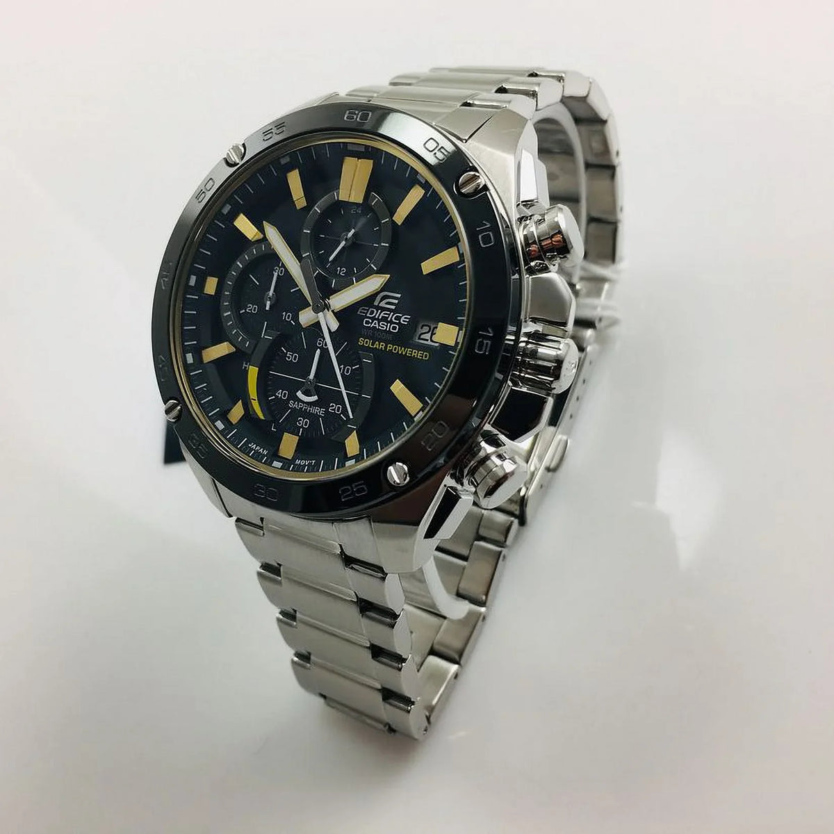 Edifice Stainless Steel Timer Mens Watch Efs-S500Db-1Bvcr