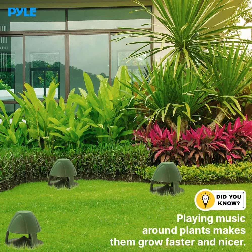 Passive Waterproof Inch Green Speaker (Green) speaker 6.5 Garden Olive exterior Pyle Passive