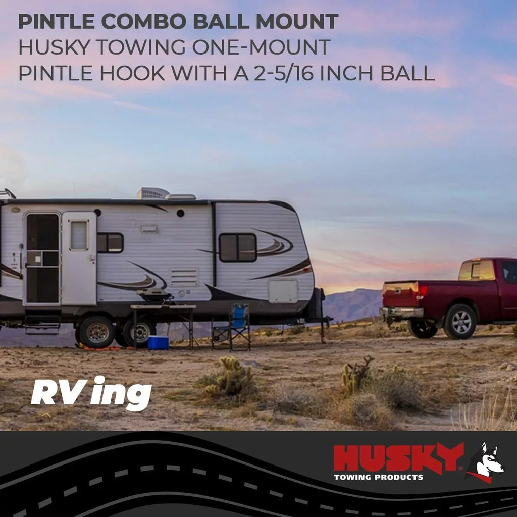 Husky RECEIVER HITCH 33114 Pintle One-Mount ACCESSORIES Towing Hook