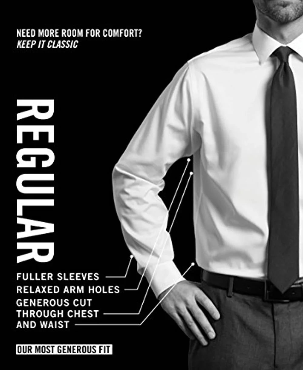 Solid outfit Fit Regular Oxford Men's Van Shirt Heusen
