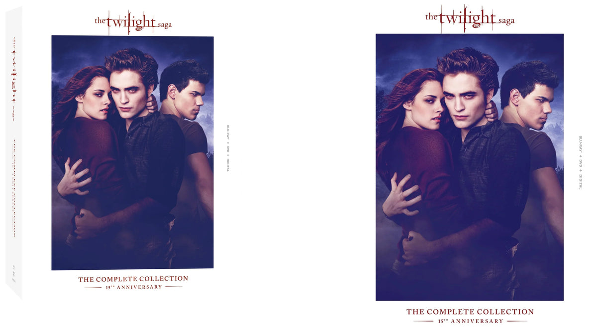 Movie Collection (Blu-ray Anniversary + DVD) Saga 15th 5 Twilight