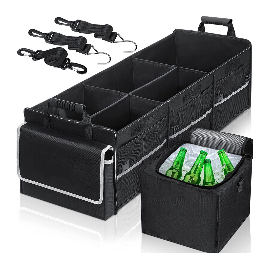 Trunk Cargo Container Compartment Storage Multi US Truck for Car SUV Organizer