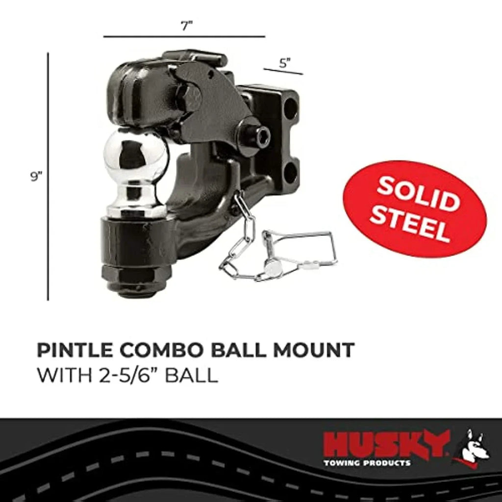 Husky RECEIVER HITCH 33114 Pintle One-Mount ACCESSORIES Towing Hook