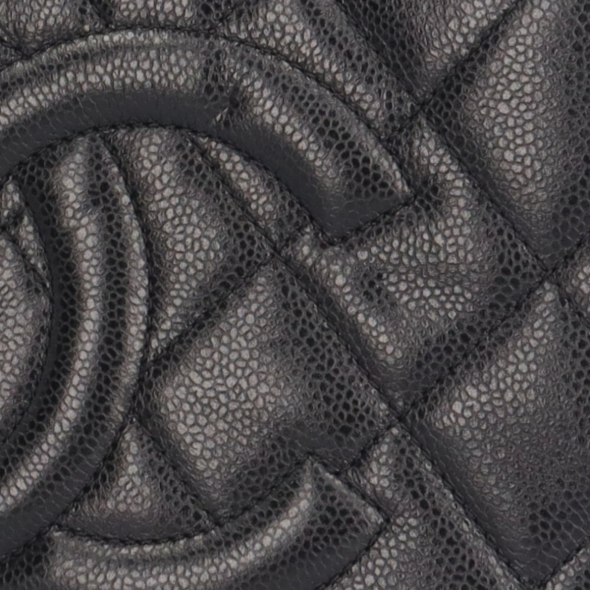 Shoulder A67294 Caviar Bag Skin Matelasse Cocomark BRB10010000013230 Pre-Owned Women's (Good) Chain Black