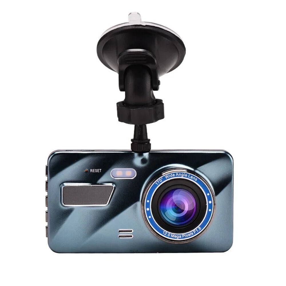 Lens Front Onemayship DVR Camera HD Car Cam Recorder 1080P Night Vision Dash 4" & Rear Dual
