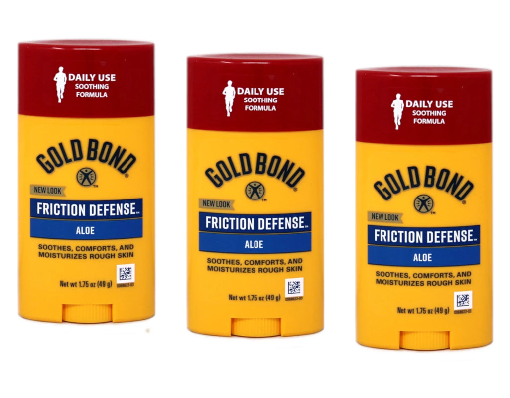 Gold Friction Unscented Oz, Bond Defense 3-Pack Stick 1.75