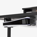 Strong Space Liboer Save Mounting, PS5 Under Desk Black fabric, for Console, Metal Holder