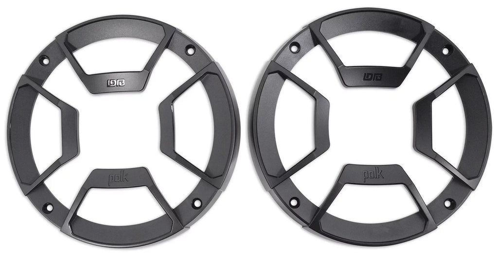 1998-2013 Harley Davidson Touring 6.5" 300W Polk Audio Speakers W/Adapter Plates