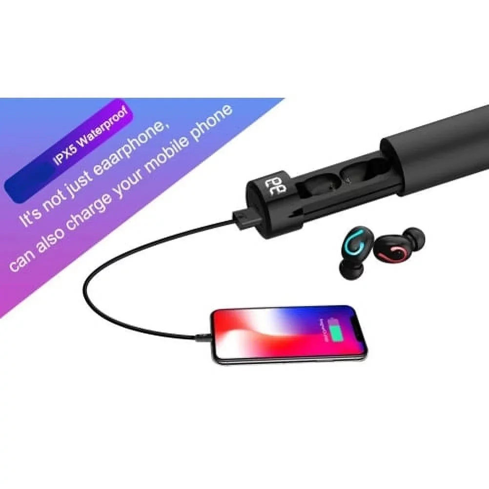 True Wireless Active, 4 On5 TWS Wireless 5 4 Earbuds Tab 7.0 Stereo S5 for Note 10.1 TabPRO 12.2 8.0 9 Headset 3 3 5G Galaxy NotePRO 8 S10 SM-T530 2 Earphones 10.1, Headphones R2R 8.4