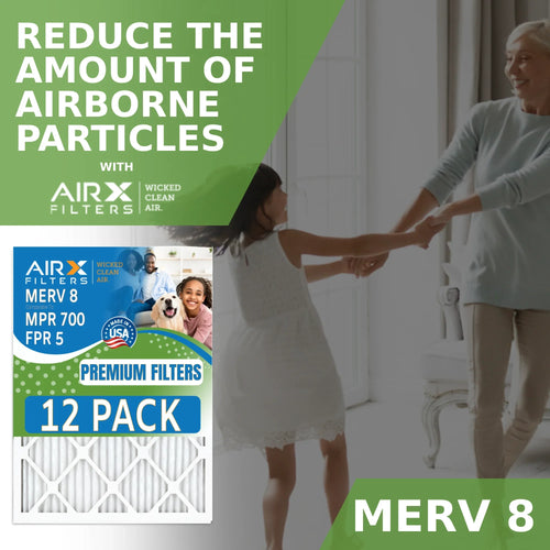 & - Rating, of FPR WICKED Made 10x16x1 5 700 to USA in AIR. Furnace Filters Air 12 MPR 8 FILTERS AIRX Filter by Pack MERV CLEAN Comparable