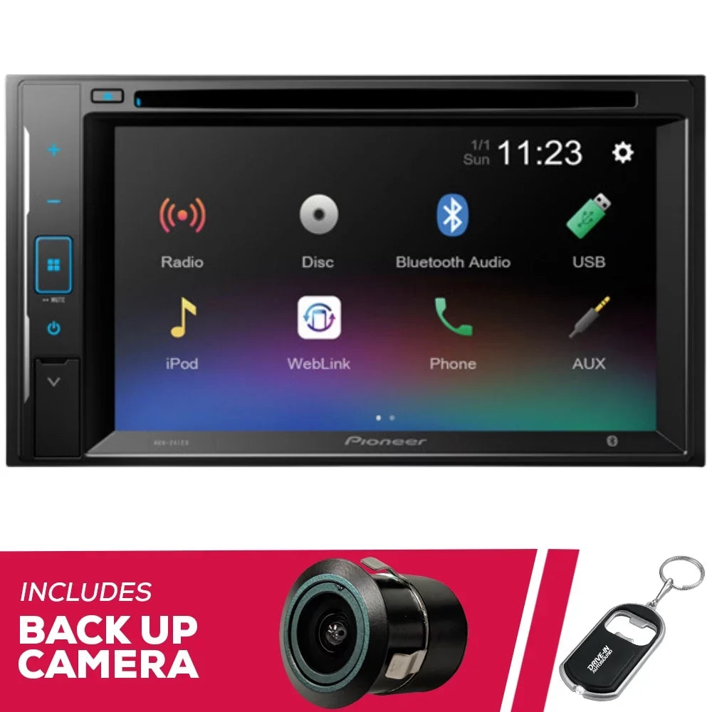 AVH-241EX Camera Receiver 6.2" DVD New Pioneer with and Bullet Alexa Backup Amazon