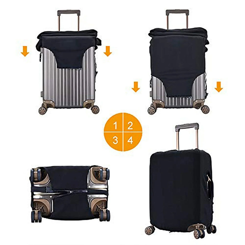 Cover Suitcase African Suitcase Kll Dancing Protector- Luggage Cover Womans