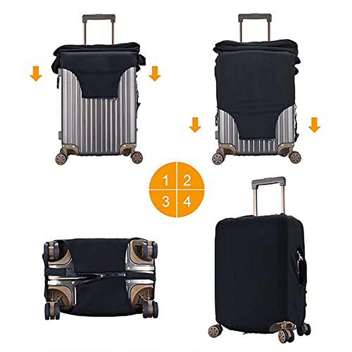 Cover Suitcase African Suitcase Kll Dancing Protector- Luggage Cover Womans