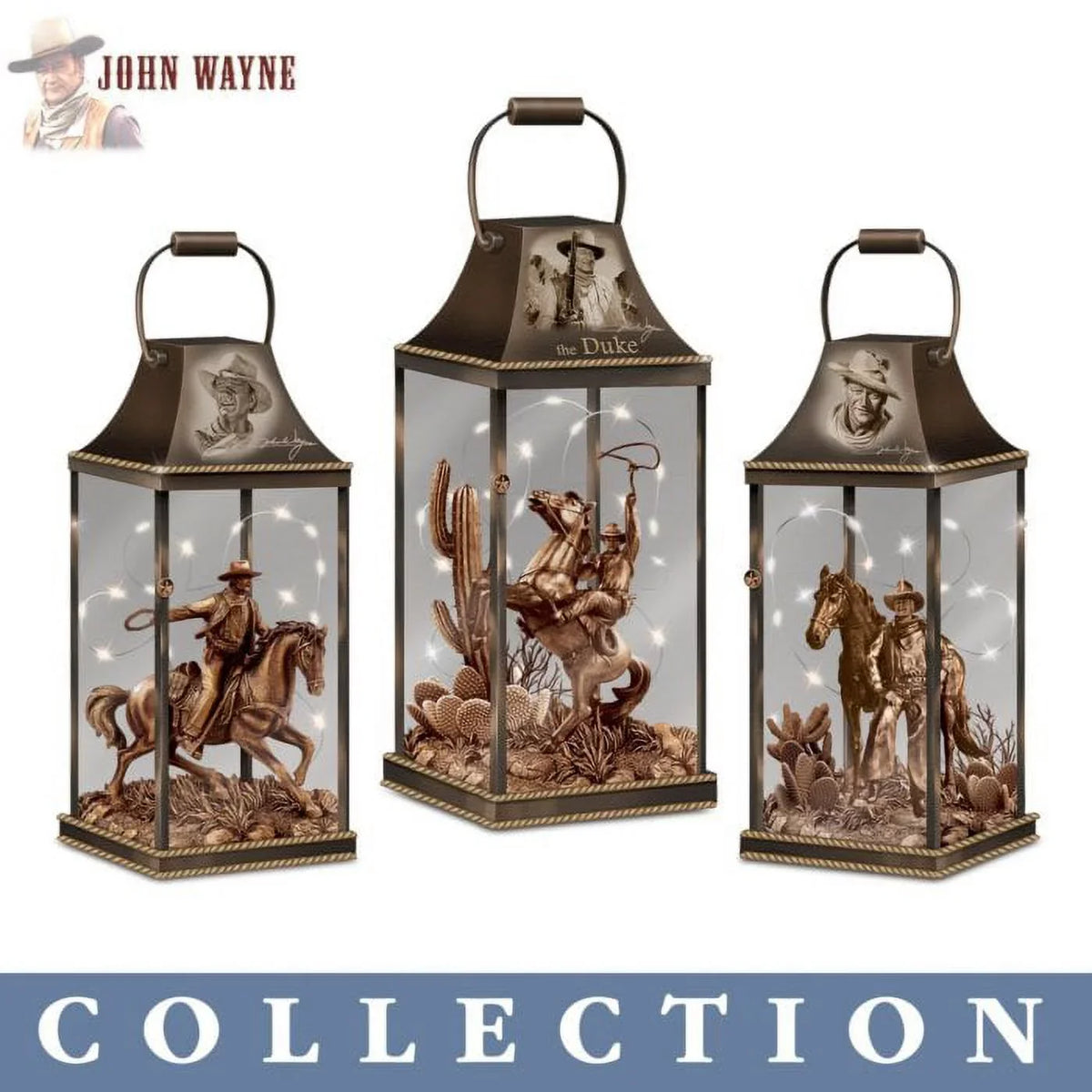 10-inches Lawman Bradford John Legendary The Luminary 9 Collection Lantern Wayne Hollywood Exchange to