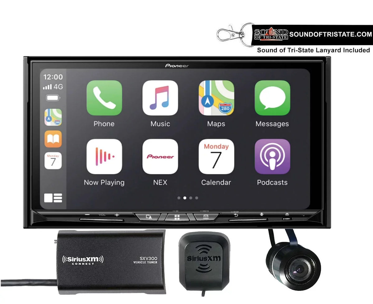 AVIC-W8600NEX Receiver Pioneer + Camera & Rear Navigation Tuner Bullet SiriusXM
