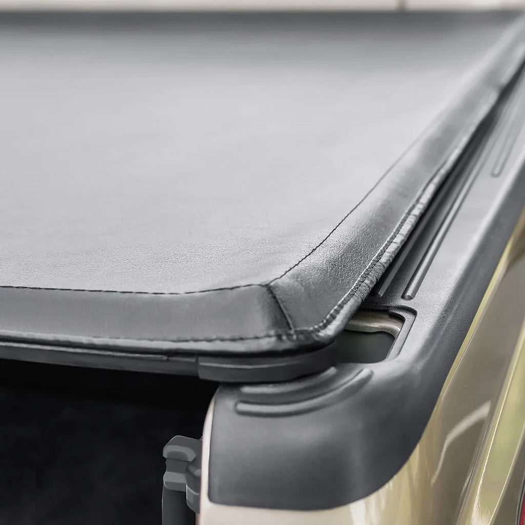 Auto Drive Soft Roll Up Truck Bed Tonneau Cover Fits 94-10 Dodge Ram 1500 2500 3500 / 11-18 Ram 1500 2500 3500 8Ft Bed