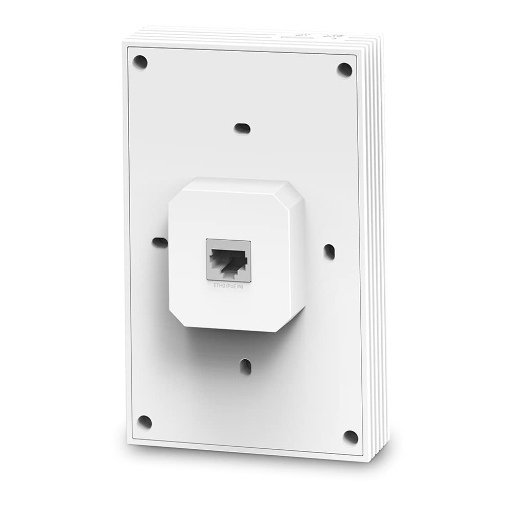 Omada AX1800 Wall-Plate Wireless Access Point, 5yr Warranty(EAP615-Wall)