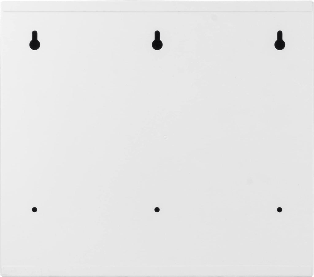 Barska Large Medical Cabinet â Locking Steel Medicine Storage Box with Shelves, Drop-Down Tray, Magnetic Dry Erase Pad, and Wall Mounting Holes - medicine cabinet organizer - Lock Box First Aid
