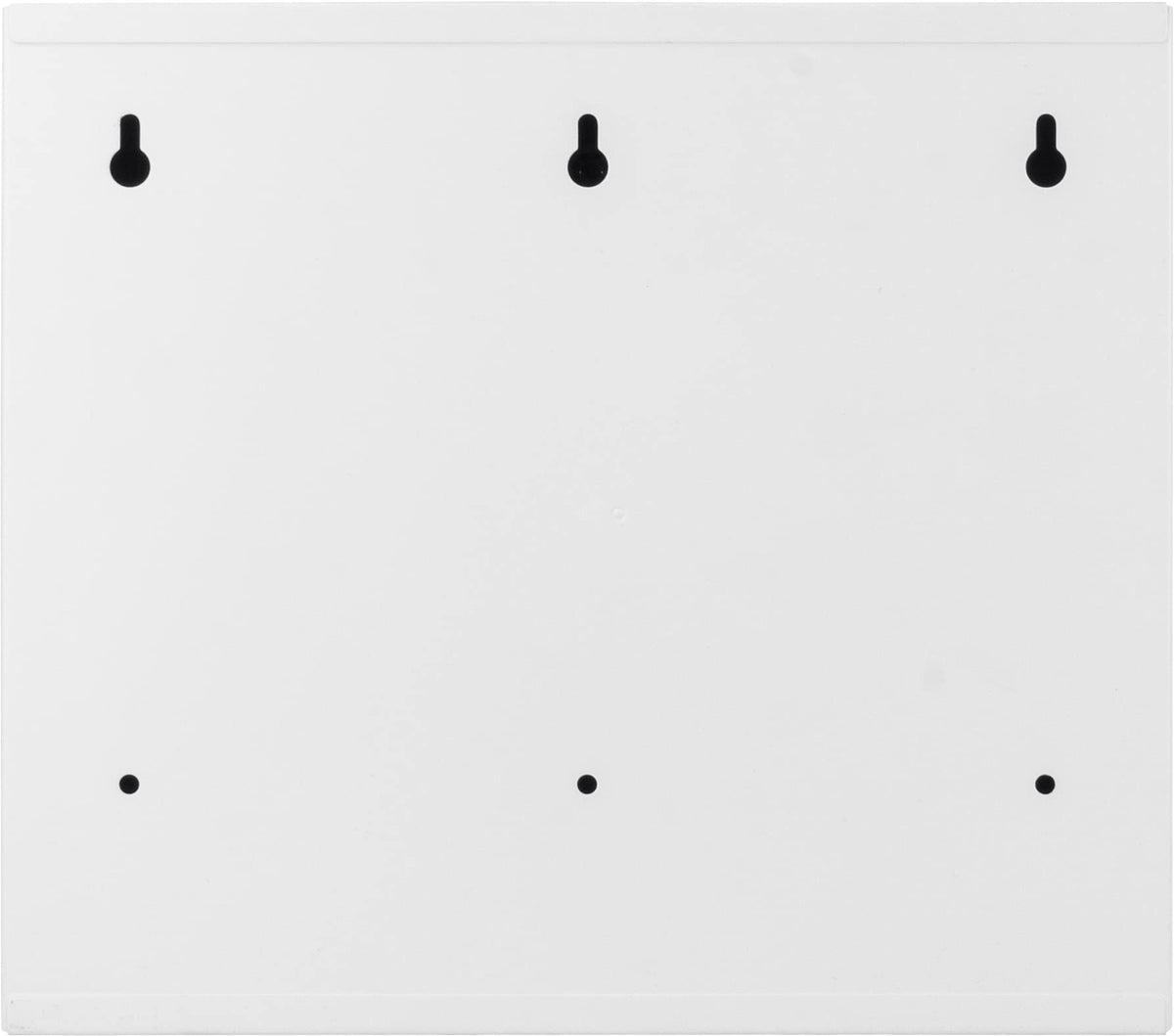 Barska Large Medical Cabinet â Locking Steel Medicine Storage Box with Shelves, Drop-Down Tray, Magnetic Dry Erase Pad, and Wall Mounting Holes - medicine cabinet organizer - Lock Box First Aid
