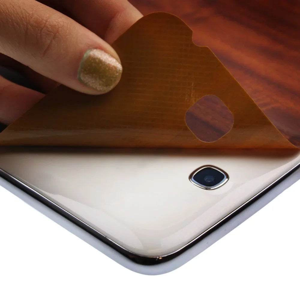 Skinomi Dark Wood Skin & Screen Protector For Sony Xperia Z3 Tablet Compact