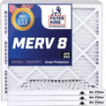 Actual | Filters dimension: 51 Pleated 9 HVAC MADE x | King A/C 8 Filter | x Furnace USA 9x51x1 4-PACK Filter MERV .75" IN | Air