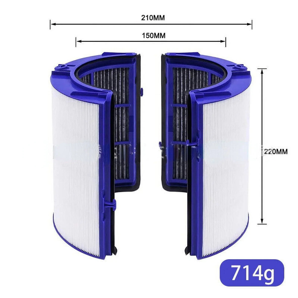 Dyson New Air Carbon Filter Activated Purifier TP06/HP06/TP09/HP09 Filter HEPA