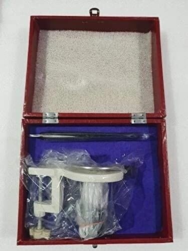 Hand and Table Microtome, Precision Rotary Cutting Instrument with Clamp Mount and Micrometer Adjustment