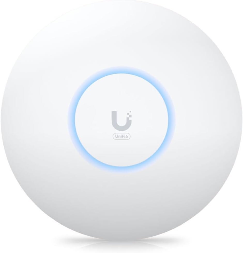 Ubiquiti U6+ Dual Band IEEE 802.11 a/b/g/n/ac/ax 3 Gbit/s Wireless Access Point