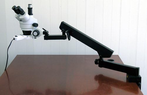 AmScope Trinocular Stereo Zoom Microscope, 5MP Camera