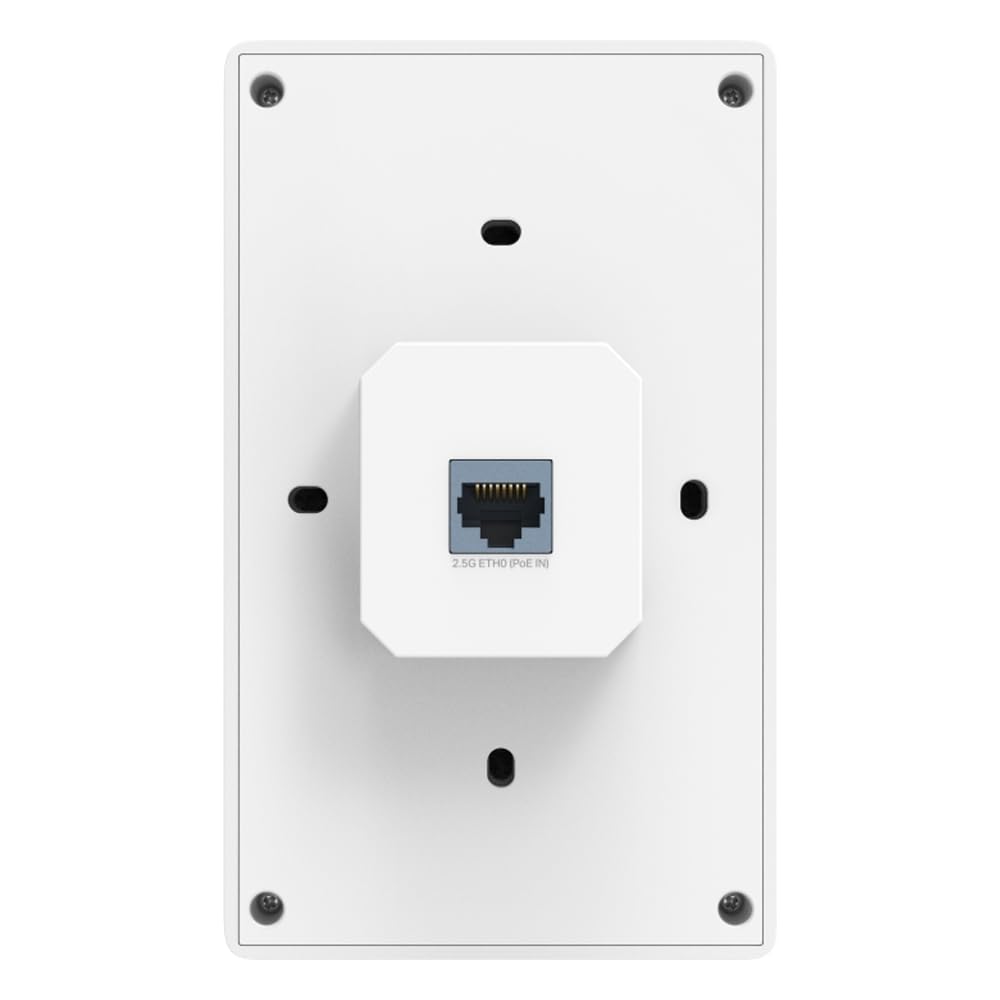 Omada AX1800 Wall-Plate Wireless Access Point, 5yr Warranty(EAP615-Wall)