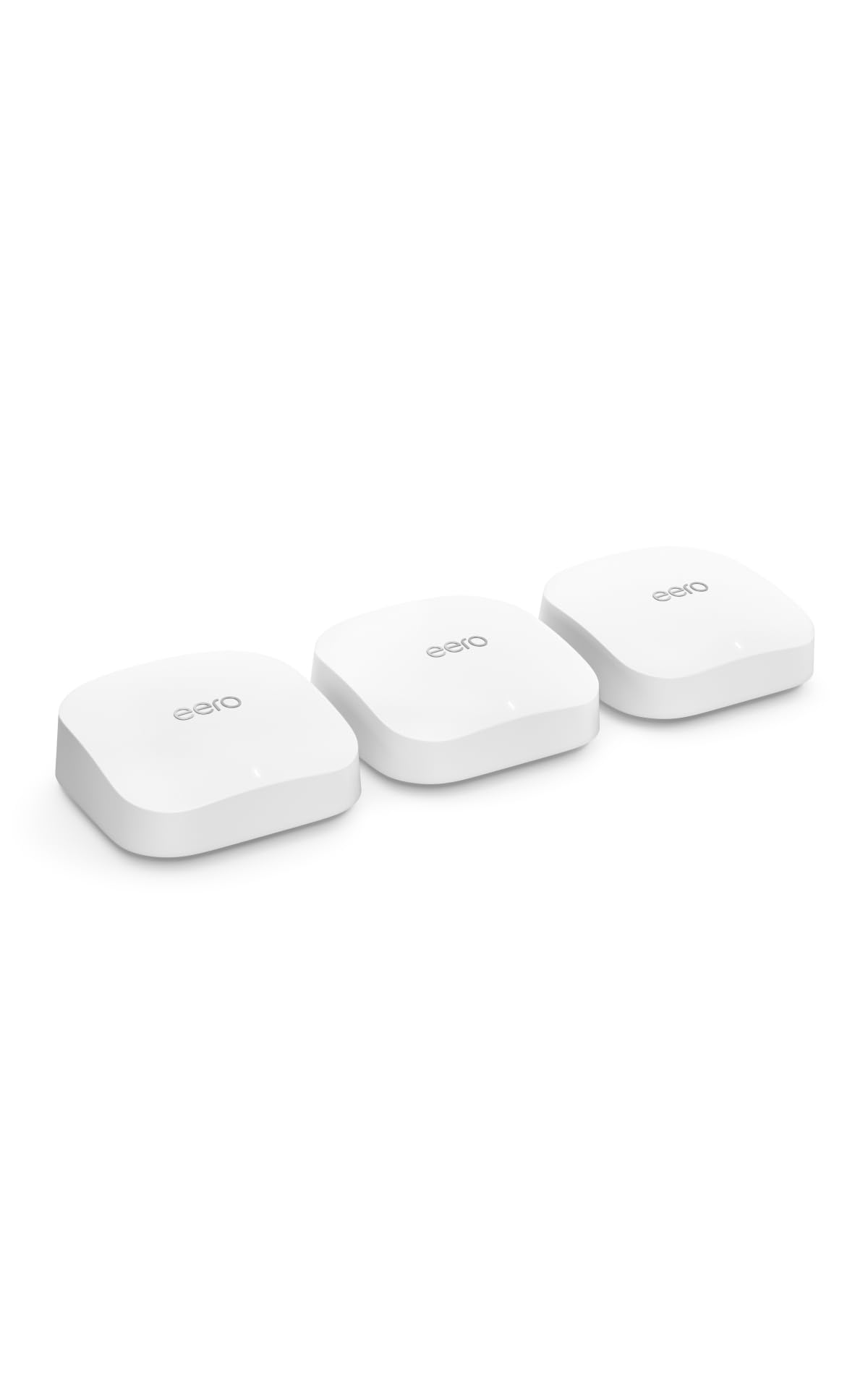 Amazon eero Pro 6E mesh wifi router - Supports internet plans up to 2.5 Gbps, Coverage up to 2,000 sq. ft., Connect 100+ devices, 1-pack
