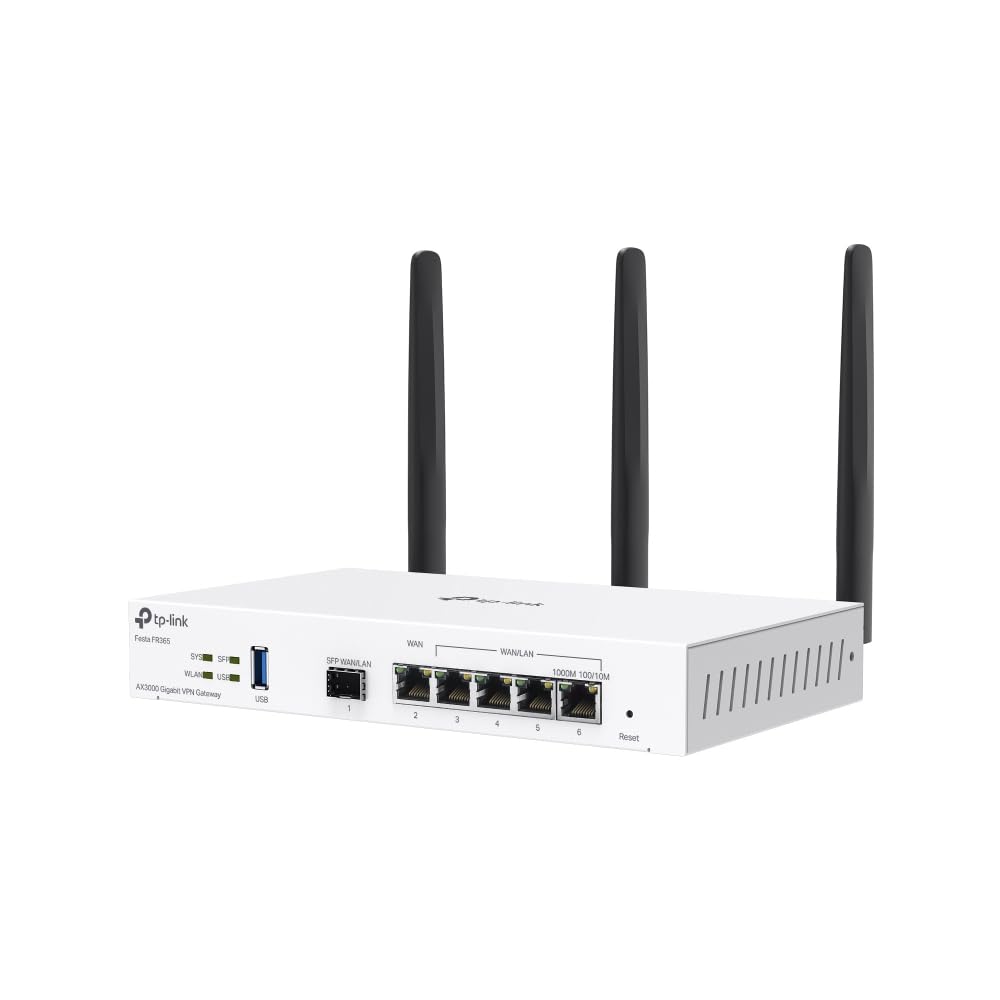 TP-Link Festa FR307-M2, Multi-Gigabit VPN Wired Router Gateway