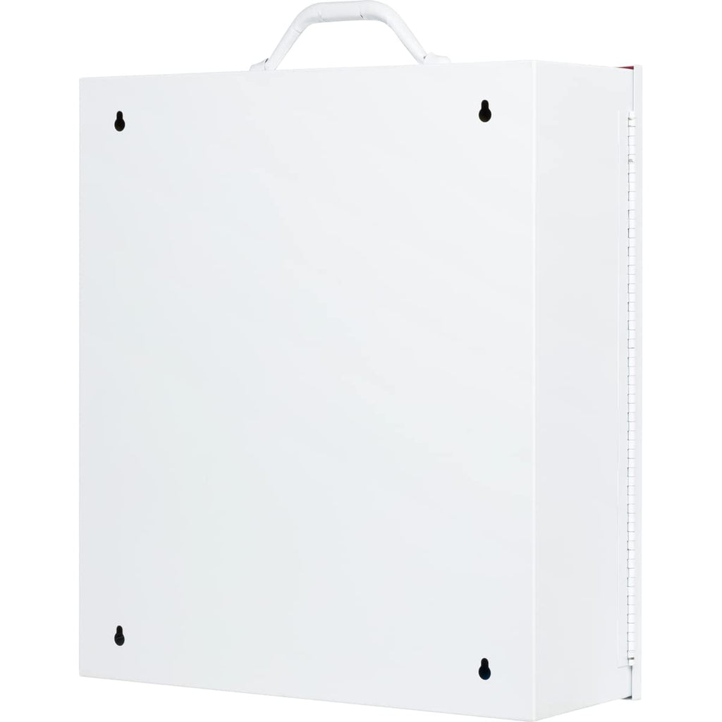 Rapid Care First Aid 80098 3 Shelf All Purpose First Aid Kit Cabinet, Class A+, Exceeds OSHA/ANSI Z308.1 2015, Wall Mountable