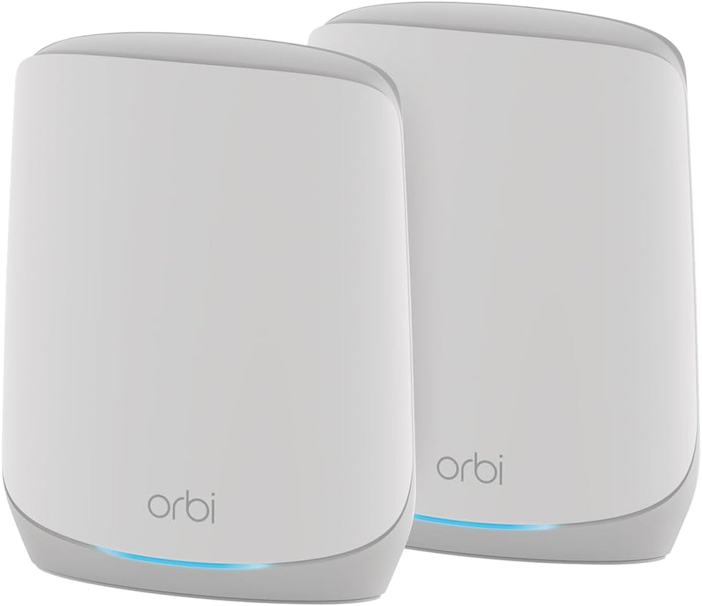 NETGEAR Orbi Whole Home Tri-Band WiFi 6 Mesh Network System (RBK752P) â Router with 1 Satellite Extender, Security Features, Coverage up to 5,000 sq. ft., 75 Devices, AX5200 802.11ax (Up to 5.2Gbps)