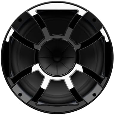 Wet Sounds REV 10 HD 10" Marine Tower Speakers, Black, Fixed Clamp Mount