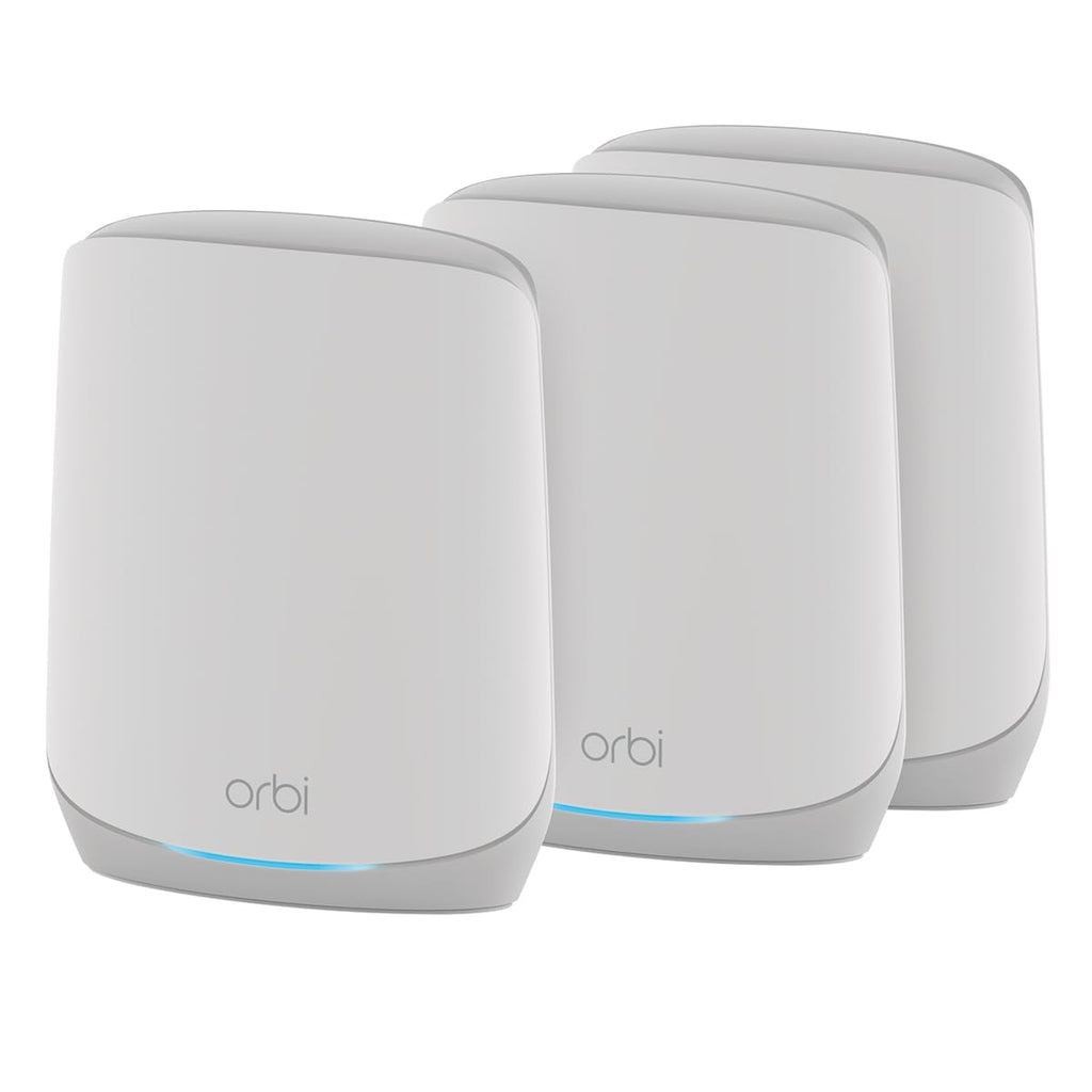 NETGEAR Orbi Whole Home Tri-Band WiFi 6 Mesh Network System (RBK752P) â Router with 1 Satellite Extender, Security Features, Coverage up to 5,000 sq. ft., 75 Devices, AX5200 802.11ax (Up to 5.2Gbps)